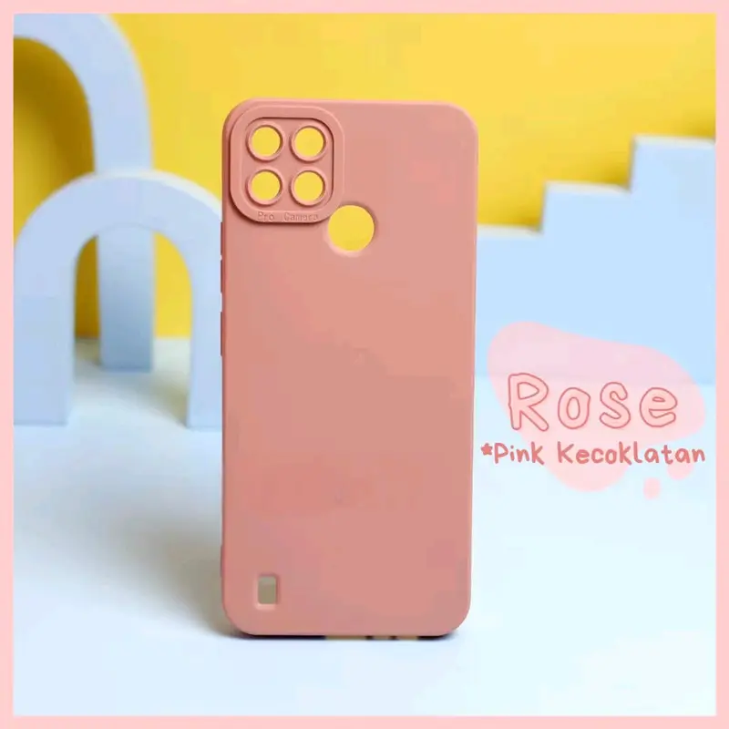 SOFTCASE CASING PRO CEMERA REALM C21/C21Y/C25Y SILIKON MACARON FULL COVER BAGUS LENTUR Protection 5