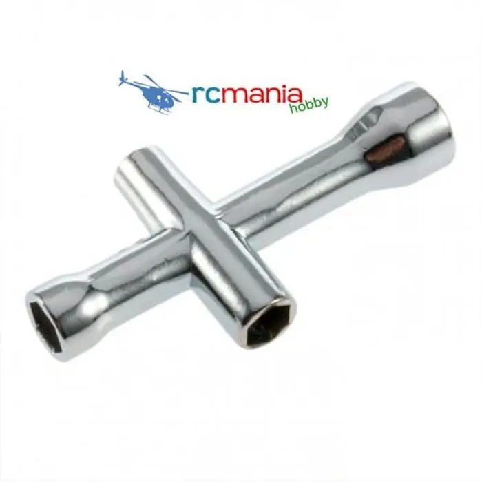 Tools Kunci Ban Roda 1/18 1/10 Wheel Nut Wrench Metal For Rc Car