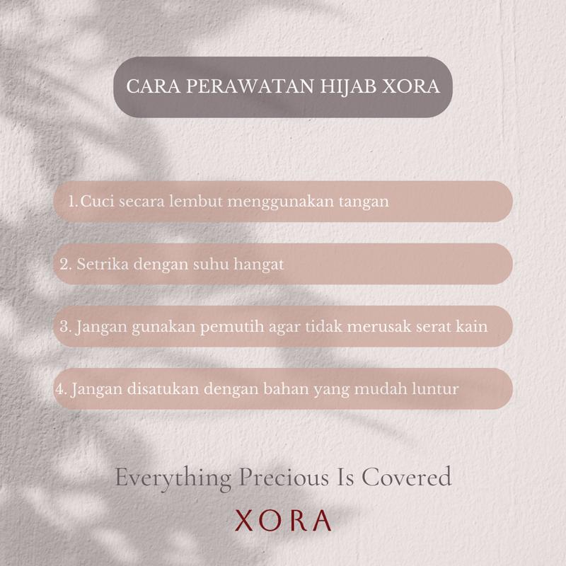 Product Introduction of (Xora) Mazaya Hijab Malay Size L - Hijab Lolly Kerudung Wanita Muslim Syari Instan Daily Malay Non Pad 0