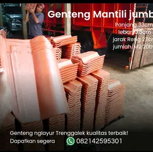 genteng nglayur asli Trenggalek Mantili jumbo