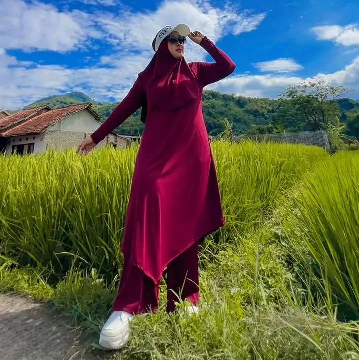 Setcel hijab Syakila super jumbo 1
