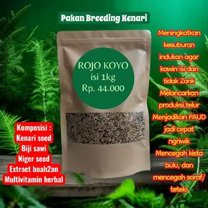 pakan racikan kenari breeding ROJO KOYO 1kg