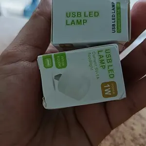 Lampu Bohlam Mini USB Cool White 6000K 110 Lumens 5V 1W