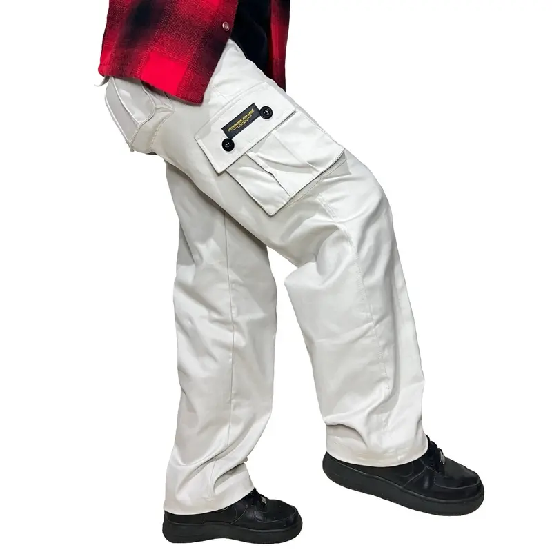 Celana Cargo Baggy Pants Fuckmous Apparel Hijau Army - Cargo Panjang Catton Twill Hijau Army Unisex 6