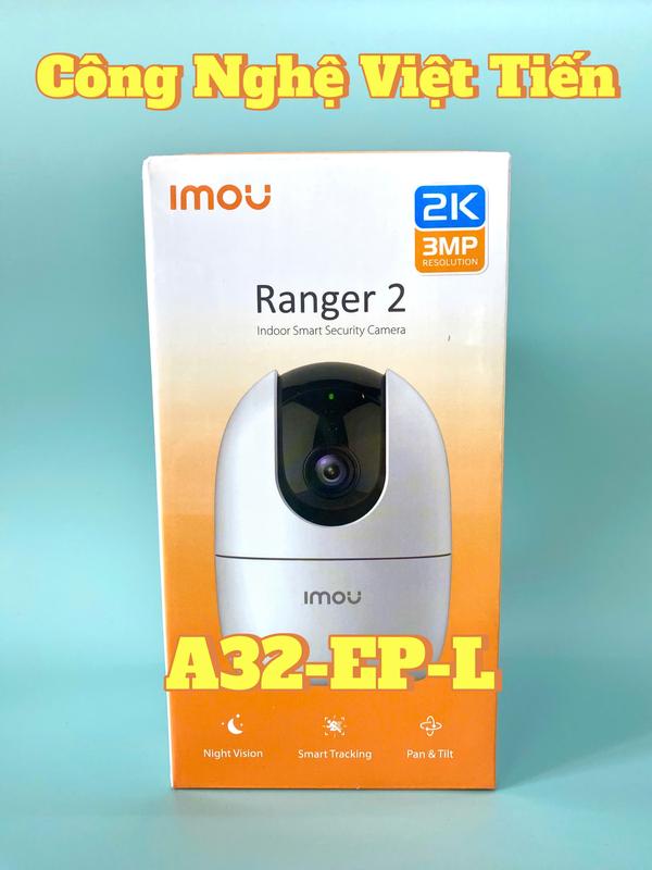 Camera wifi imou A32 EP-L , camra trong nhà quay 360 độ , đàm thoại 2 chiều , loa cảnh báo