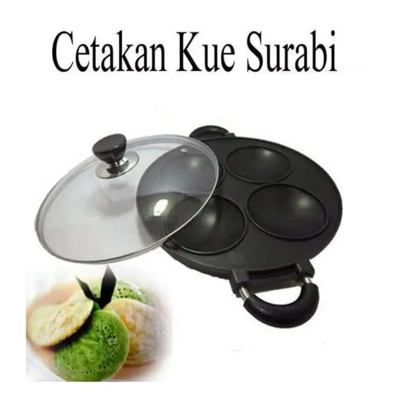 Cetakan Serabi 4 Lubang Happy Call
