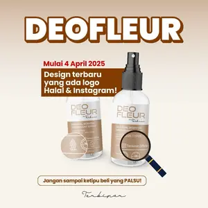 [OFFICIAL STORE] Deofleur by Terbinar // Deodorant Spray DEOFLEUR DEO FLEUR