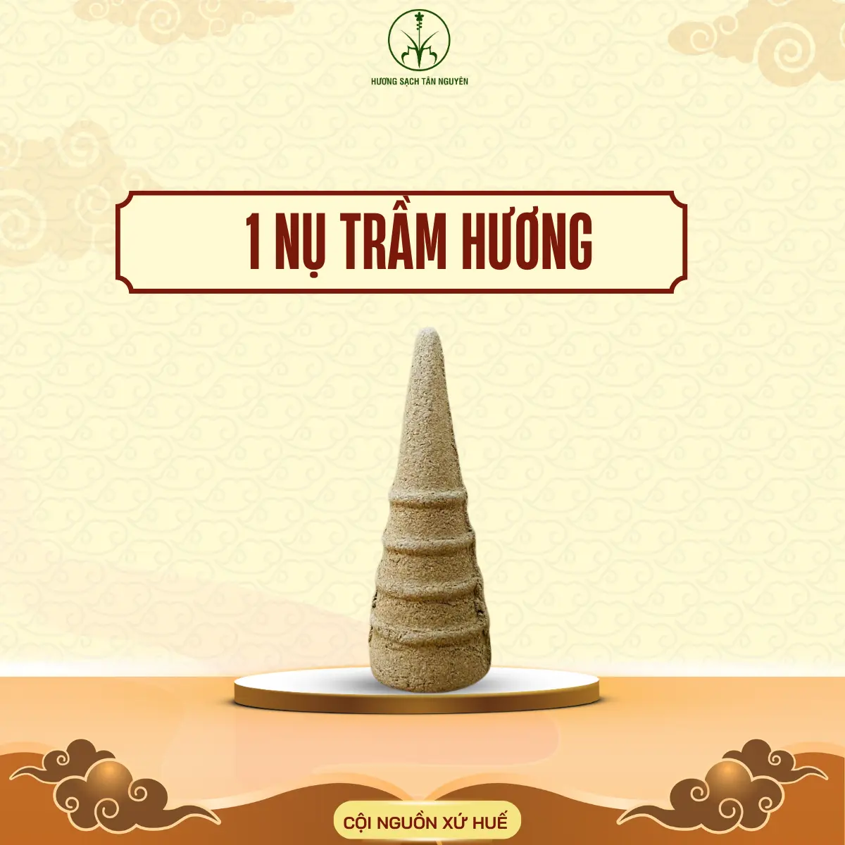 [TẶNG LÁ BỒ ĐỀ] Nụ Trầm Hương Tân Nguyên Hộp 100 Viên, Trầm Sạch Huế Nguyên Chất Tự Nhiên OCOP 4 Sao - Thơm Tự Nhiên, Xông Phòng, Dùng Cúng, Thiền, Khử Mùi, Thanh Lọc Không Khí, Dễ Ngủ, Tĩnh Tâm, Khử Ẩm Mốc, Dầu Thơm Phòng