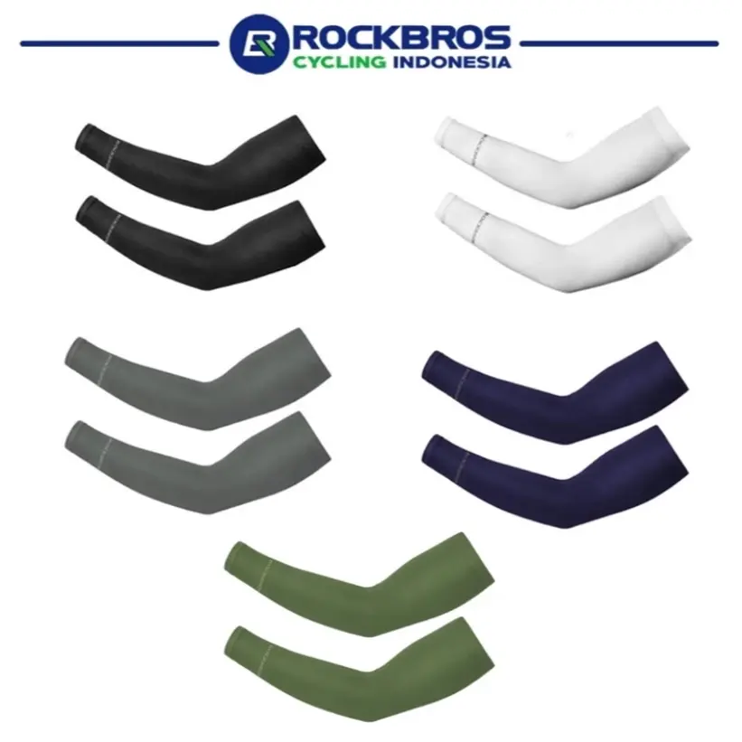 ROCKBROS XT9002 Manset Tangan Sepeda Motor Cycling Arm Sleeve Pria Wanita Multifungsi Outdoor Sport