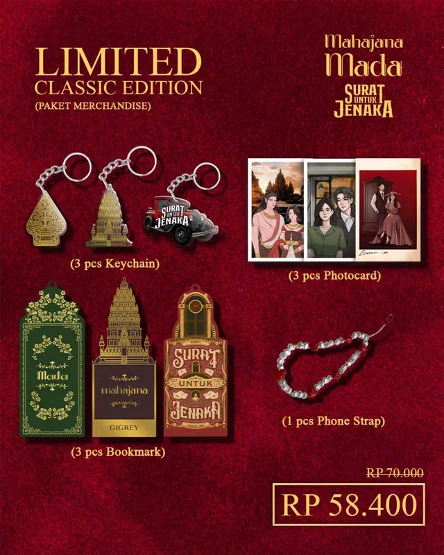 PAKET MERCHANDISE 3 NOVEL AKAD 1