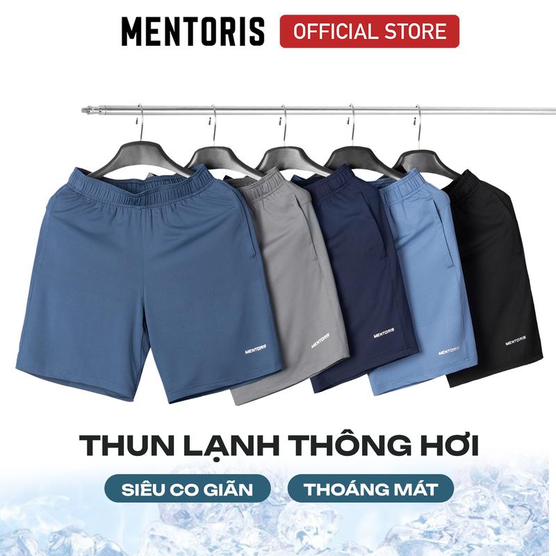 Quần Short Thun Lạnh Thông Hơi Thể Thao Nam Siêu Mát Co Giãn 4 Chiều MQB01