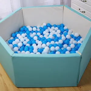 Mandi Bola warna warni isi 25 pcs - mandi bola anak mandi bola mainan anak anak Biru Putih
