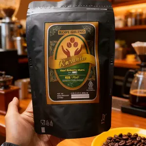 kopi bubuk robusta karunia biji campur pilihan
