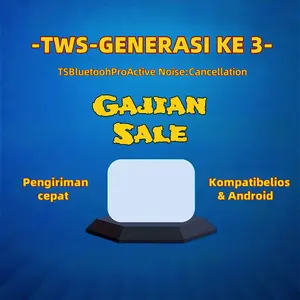 【100% baru】 Air/Pod (Generasi ke-3) Headset Bluetooth Nirkabel In-Ear In-Ear Audio yang Dipersonalisasi Keringat dan Tahan Air Dilengkapi Bass Ponsel