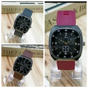 BELI 1 KIRIM 3 - JAM TANGAN FASHION WANITA TERLARIS 2025 TALI RUBBER ANTI AIR ( BISA COD )