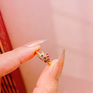 Cincin Anak Design Hello Kitty Gold. Cincin Hello Pita Pink. Butterfly Jewelry