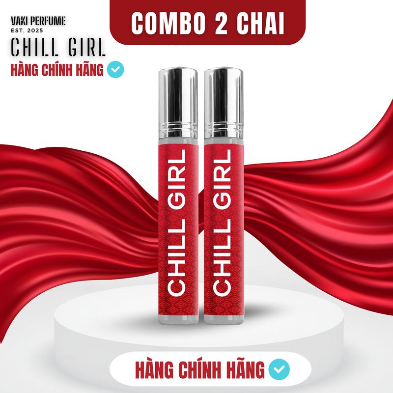 Combo 2 Chill Girl Rắn Trắng nước hoa nữ 10ml - Hàng Chính Hãng