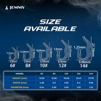 Gambar JEMMY Kail Pancing S Shape Otomatis Flip Hook Carbon Steel Super Tajam Anti Karat Kuat untuk Predator Fishing Anti Mocel Isi 10 Pcs (Dengan lubang) KUP020 - 12# dari JEMMY Indonesia Kota Administrasi Jakarta Barat 3 Tokopedia