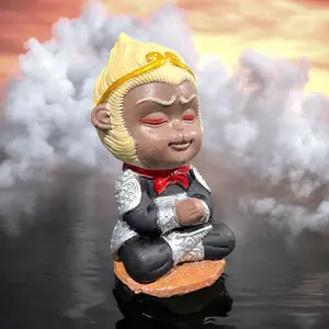 Sun Go Kong / Patung Sun Wukong Miniatur Hiasan Aquarium Bahan Resin Premium