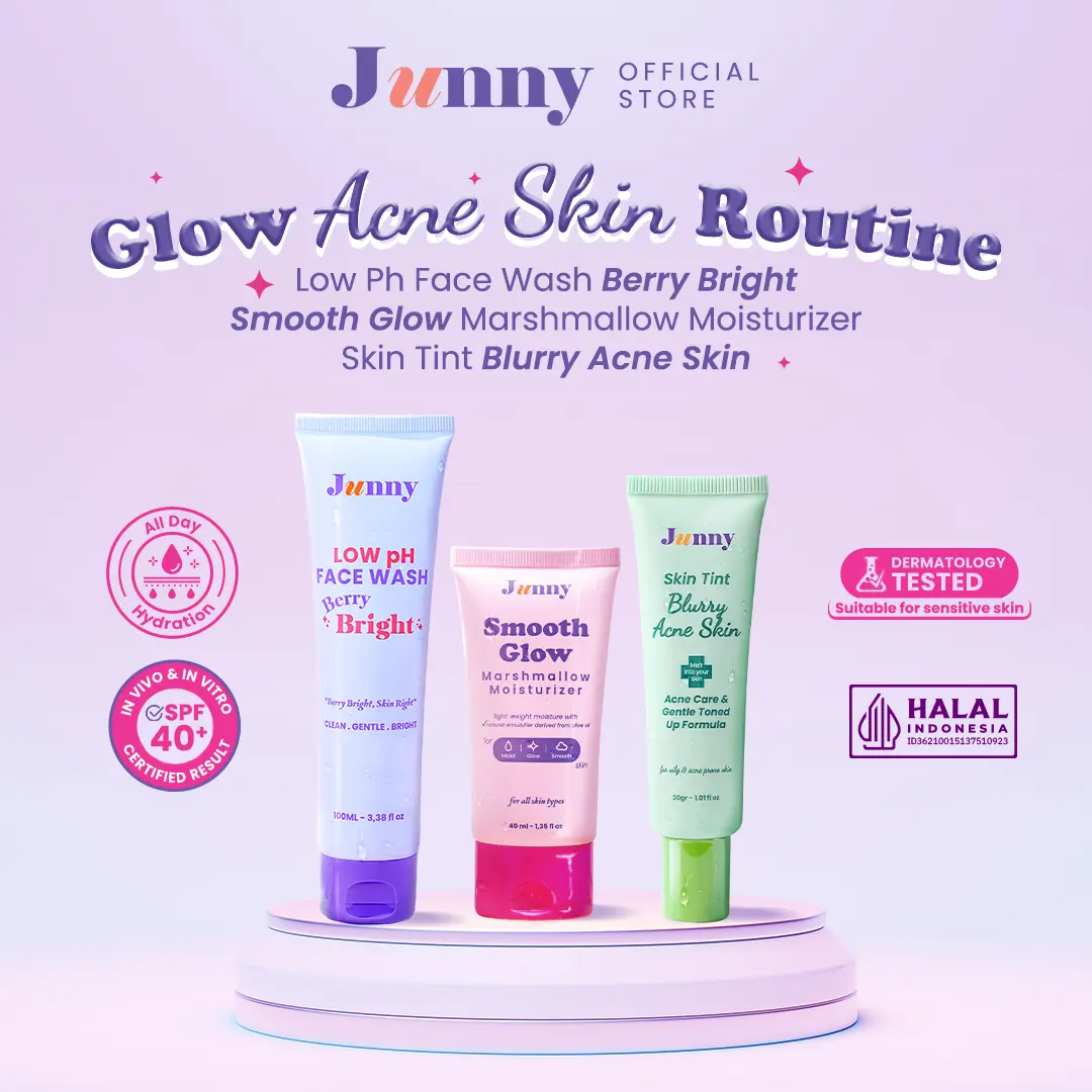 Glow Acne Skin Routine