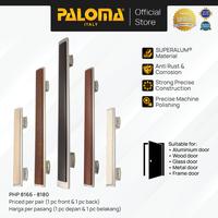 Gambar PALOMA Gagang Tarikan Pintu Door Pull Handle Superalum Satin Silver Black Hitam Brown Coklat Red Merah White Putih PHP 8166 PHP 8167 PHP 8168 PHP 8169 PHP 8170 PHP 8171 PHP 8172 PHP 8173 PHP 8174 PHP 8175 PHP 8176 PHP 8177 PHP 8178 PHP 8179 PHP 8180 - Brushed Satin Nickel + Wood Black, 280 mm dari PALOMA Official Kota Administrasi Jakarta Timur 1 Tokopedia