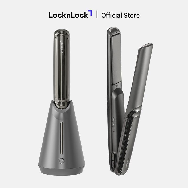 Máy duỗi tóc không dây LocknLock ENA225DGRY - 7.2V 2600mAh 30W - Màu xám