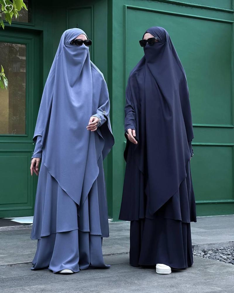 Product Introduction of Abaya Adiba series premium by Mahira Indonesia official  Gamis Muslim Syari Wanita Dewasa Malini premium polyester mix cotton. 31