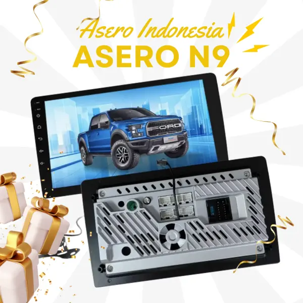 EXCLUSIVE Jevan Car Audio - Asero ada kipas pendingin 8GB + 64GB IPS layar head unit mobil android 13 navigasi untuk toyota avanza innova brio sigra ayla calya agya mobilio rush