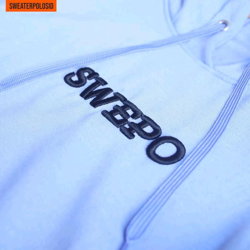 SWEPO  Hoodie Jumper SWEPO series 2 (3D BORDIR) Size M - XXL (Pria & Wanita) 2