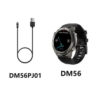 SKMEI DM56 smartwatch kabel pengisian daya magnet 2 lubang charging cable