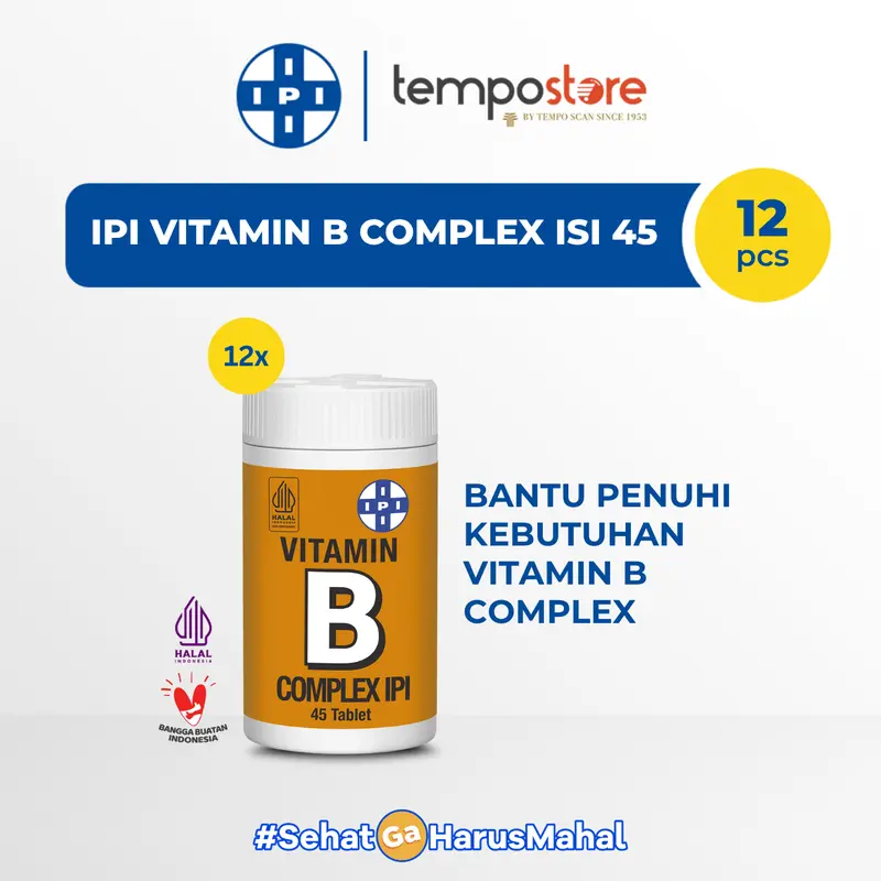 IPI Vitamin B Complex (12 pcs) [Exp : 02.2027] 0
