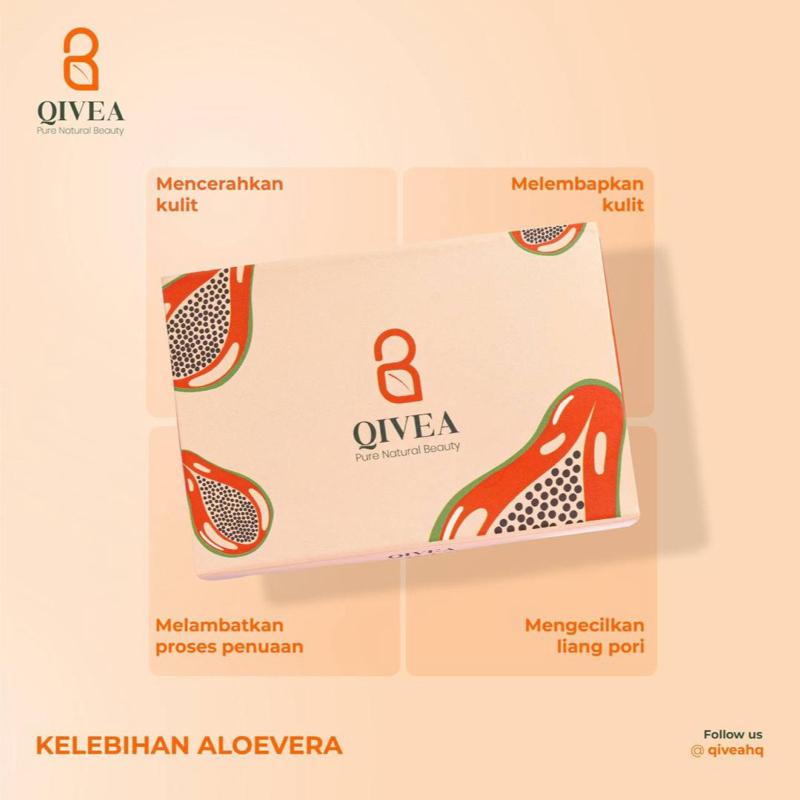 QIVEA PAPAYA SOAP SCRUB | 100% ORIGINAL - TikTok Shop Malaysia