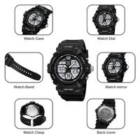 Gambar Jam Tangan Pria Analog-Digital Tahan air Sport SKMEI 2354 - Hitam dari SKMEI INDONESIA Kota Administrasi Jakarta Barat 5 Tokopedia