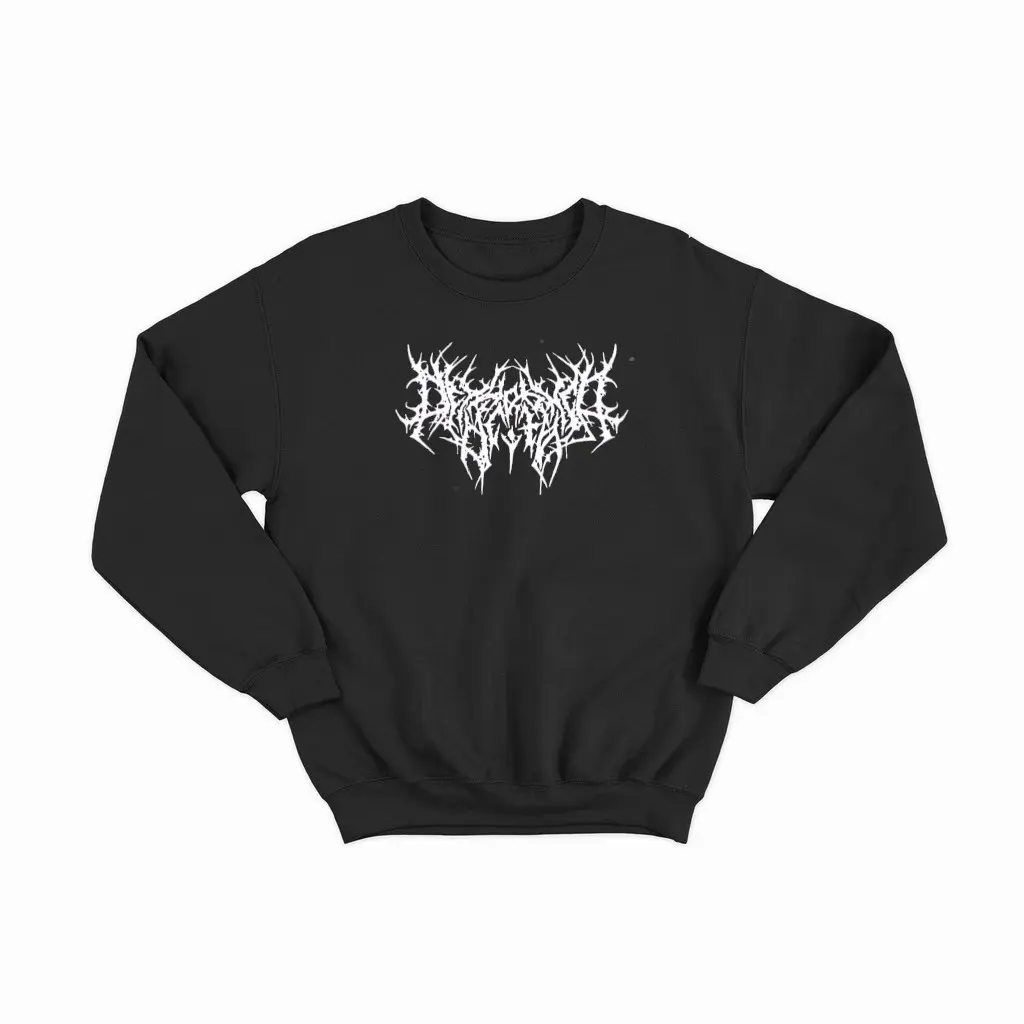 Sweater Oblong Pria dan Wanita Remaja HRAJAKU GHOTIC Bahan FLEECE Crewneck Atasan Basic Panjang Oversize
