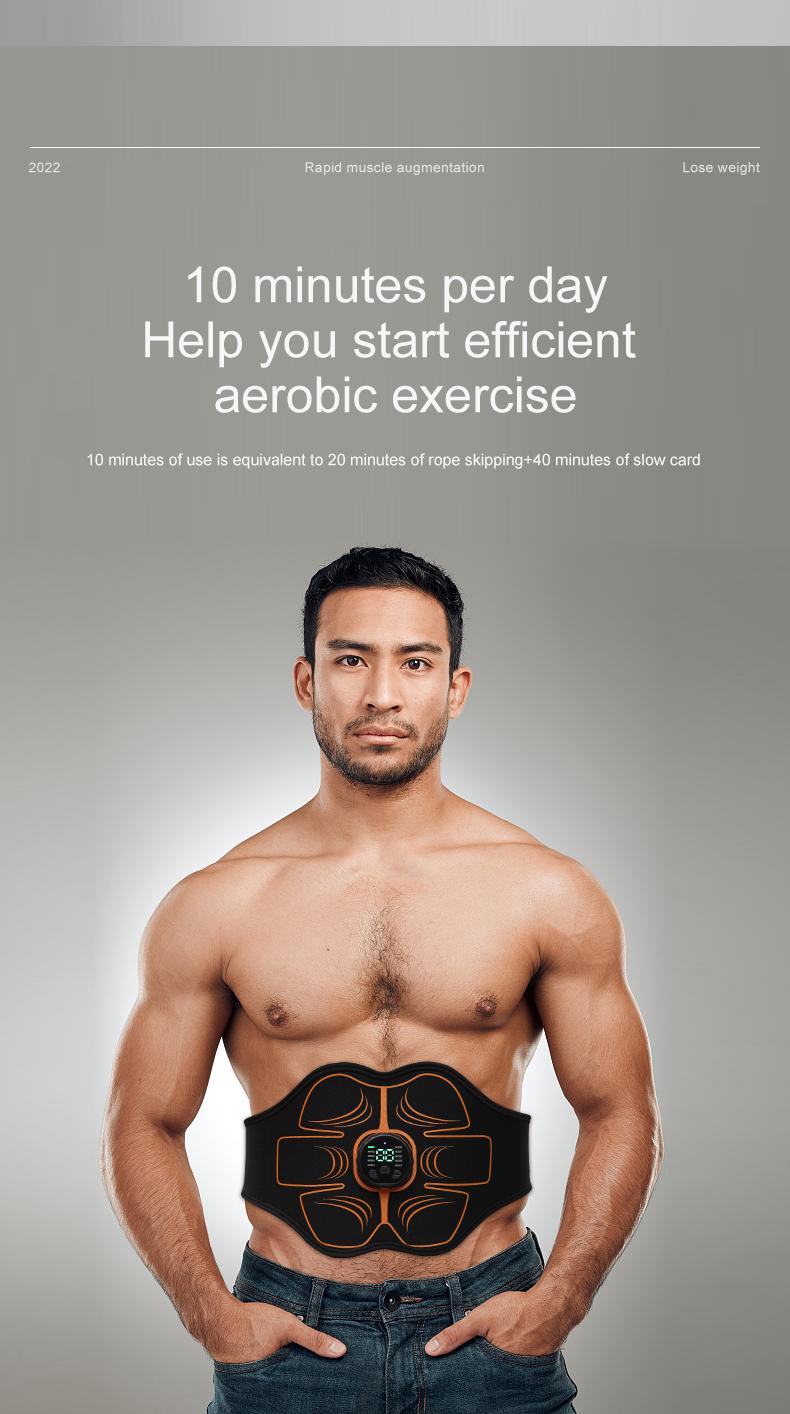Product Introduction of Lazy Slimming Belly Tool for  Thin and Skinny Belly Equipment, Abdominal Muscle Patch, Waist Belt Training, Fitness Equipment 7