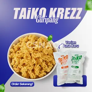 Taiko Krezz Guripang NEW!! VARIAN RASA BARU Cemilan Snack Terbaru 500g/1000g Kerupuk Viral Gurita & Gurita Octopus Roasted Halal 100% Jajanan Snack Grosir Termurah