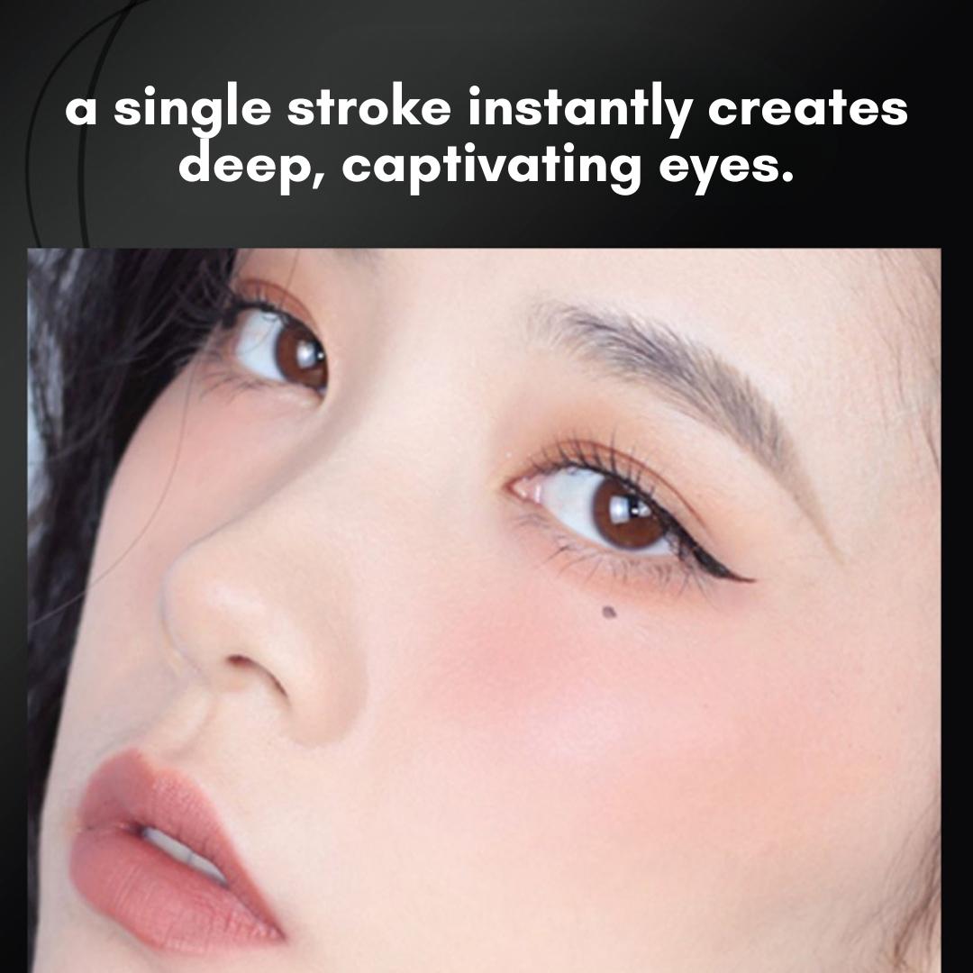 Eyeliner Black Waterproof & Long Lasting Eye Liner Liquid Tahan Air Tahan Lama 761 LA195