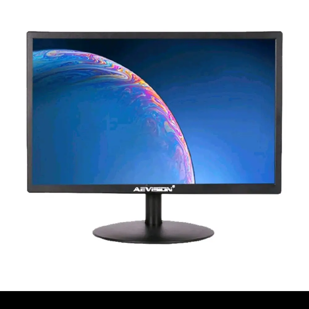 AEVISION LCD Monitor 19 Inch dengan Kualitas Gambar Terbaik dan Desain Ergonomis untuk Penggunaan Sehari-hari