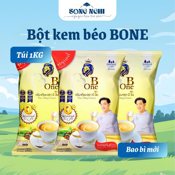  Bột Kem Béo Thái Lan B One túi 1KG - vị béo đặc trưng phong cách Thái bone Bone - nguyen lieu pha che song nghi 
