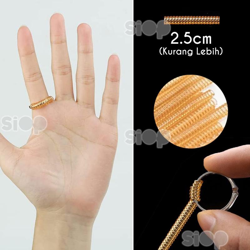 Pengganjal Cincin Pengecil Ukuran CINCIN ADJUSTER Silikon 6
