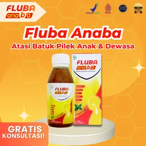 Madu Fluba Anaba 130ml - Madu Herbal Alami Atasi Batuk dan Pilek Anak dan Dewasa