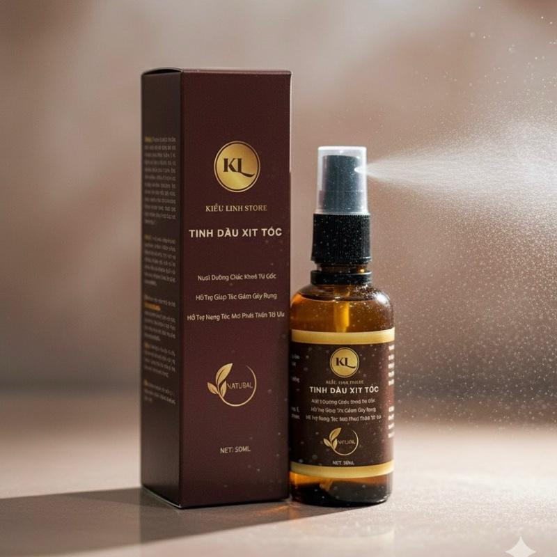  Tinh Dầu Xịt Tóc Kiều Linh 