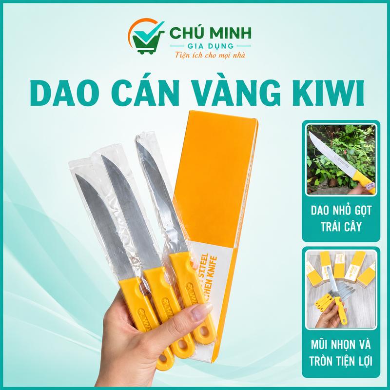 Dao Thái Cán Vàng Gọt Trái Cây Thân Dao Chắc Chắn Dễ Sử Dụng