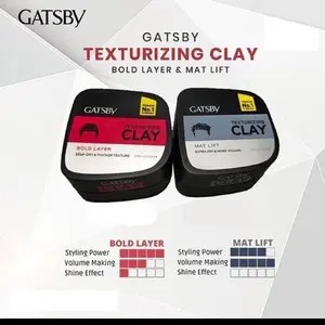 Gatsby Texturizing Clay Styling Minyak Rambut