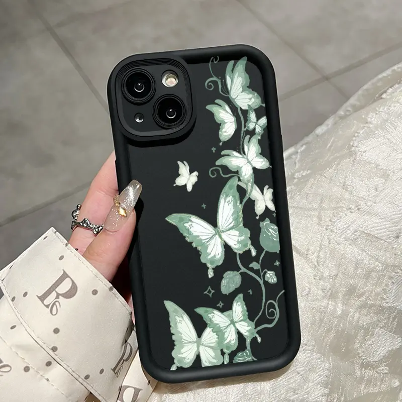 Casing Hp Untuk Realme C2 Realme C2s OPPO A1K Case Pola Kupu-kupu Lucu Kasing Silikon lembut Casing ponsel Anti guncangan Cesing pelindung lensa Kesing Softcase 2