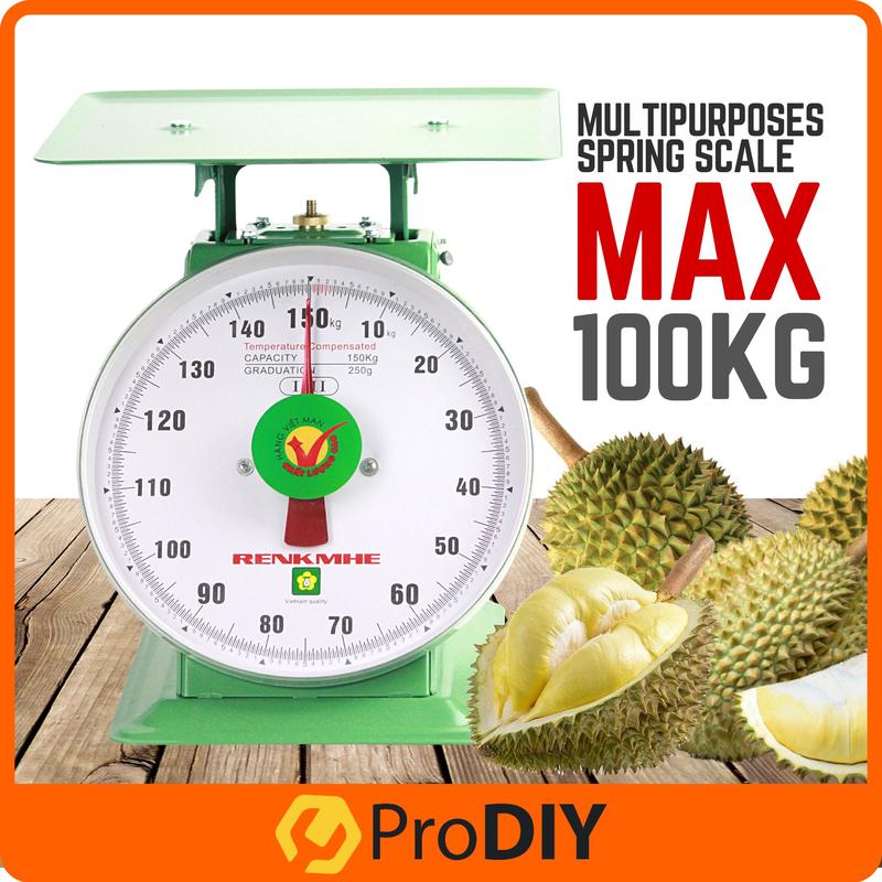 RENKMHE 100KG / 150KG Mechanical Compression Spring Balance Weighing ...