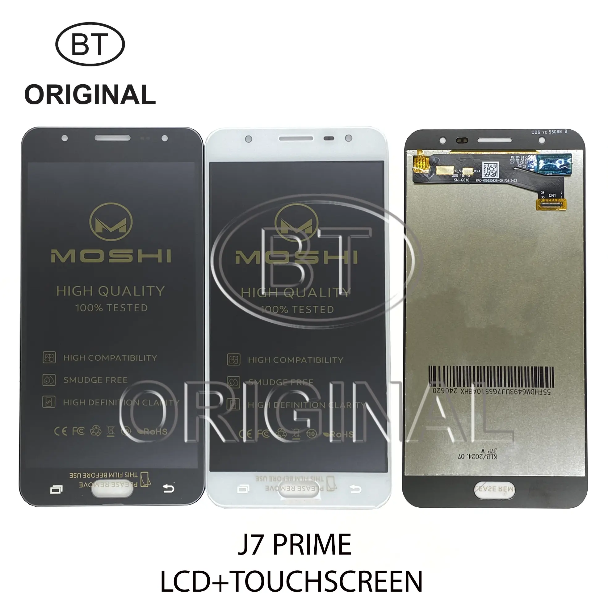 LCD FOR SAMSUNG J7 PRIME G610 - MOSHI ORIGINAL