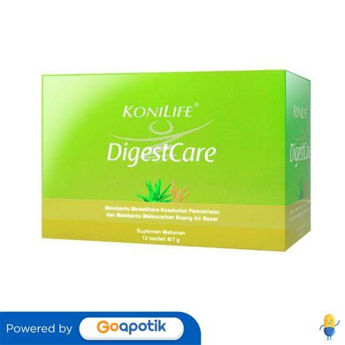 Gambar KONILIFE DIGESTCARE 7 GRAM BOX 12 SACHET dari Apotek Pradana by GoApotik Kota Tangerang Tokopedia