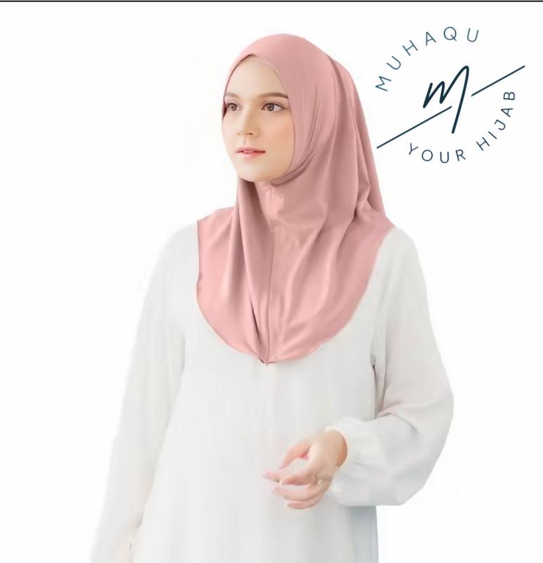 Jilbab Instan Pinguin Non Ped / Jilbab Zaida Non Pad / Jilbab Sport Instan Pinguin Non Ped Size S M L Kerudung Muslim Jersey 3