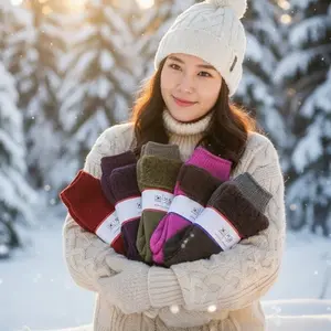 kaos kaki winter tebal cocok buat UMROH dan daerah cuaca dingin tebal dan halus Nyaman Wanita Dewasa Cewek